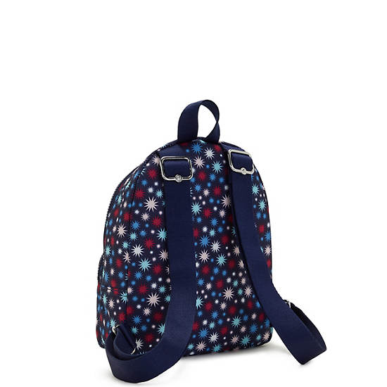 Kipling Paola Small Printed Ryggsäck Blå | SE 1614CT